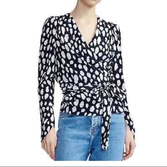 Maje Tops - NWT- Maje wrap top -Size 3 (Large)
